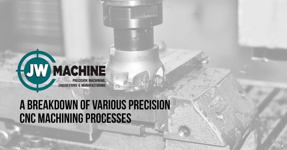A Breakdown of Various Precision CNC Machining Processes A Breakdown of Various Precision CNC Machining Processes