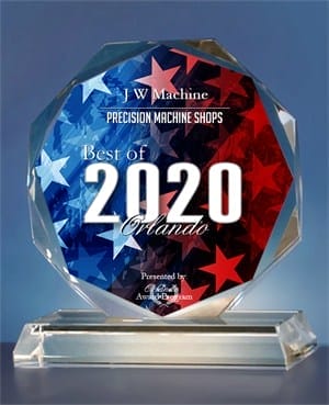 JW Machine Receives 2020 Best of Orlando Award J W Machine Receives 2020 Best of Orlando Award