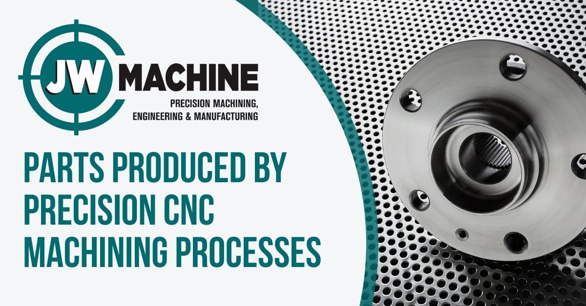 Parts Produced By Precision CNC Machining Processes Prototypes to Production Manufacturing Process